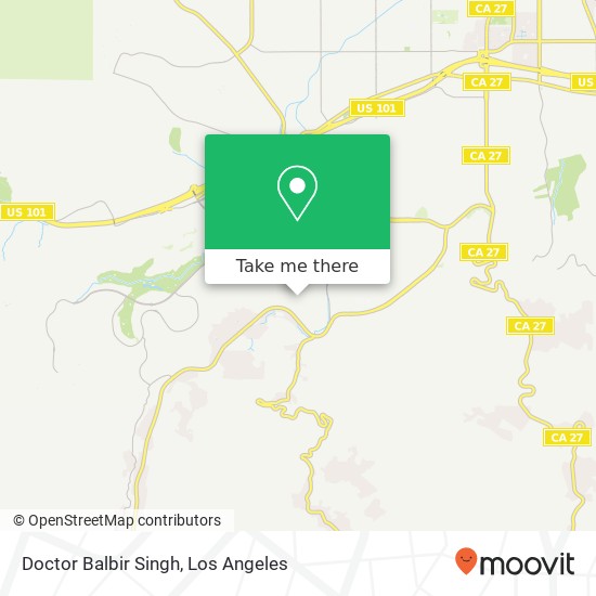 Mapa de Doctor Balbir Singh
