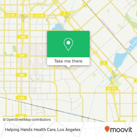 Helping Hands Health Care map