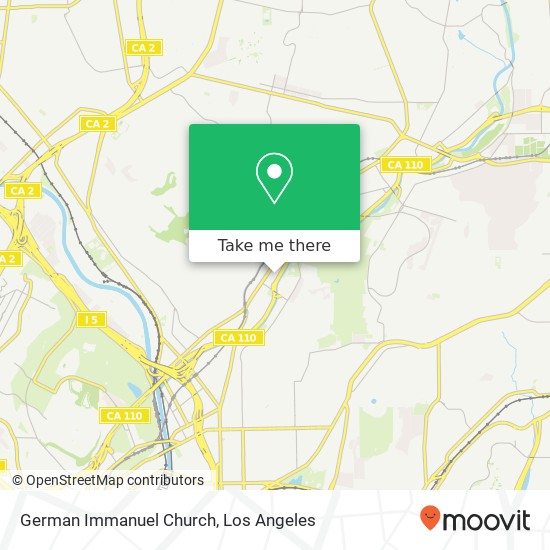 German Immanuel Church map