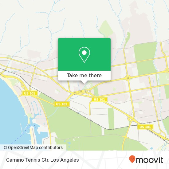 Camino Tennis Ctr map