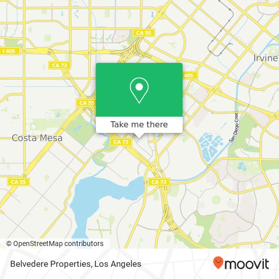 Belvedere Properties map