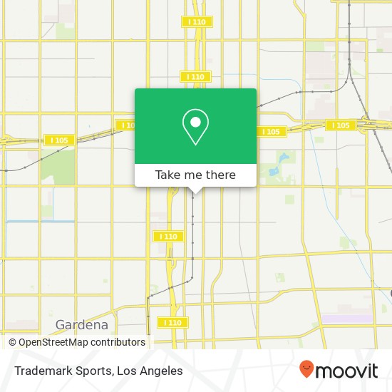 Trademark Sports map