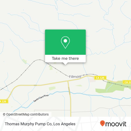 Mapa de Thomas Murphy Pump Co