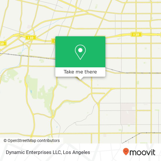Mapa de Dynamic Enterprises LLC