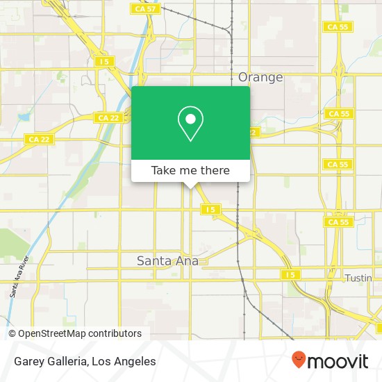 Garey Galleria map