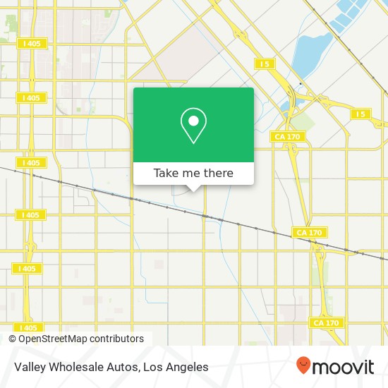 Valley Wholesale Autos map