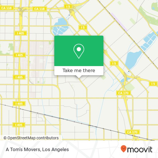 Mapa de A Tom's Movers
