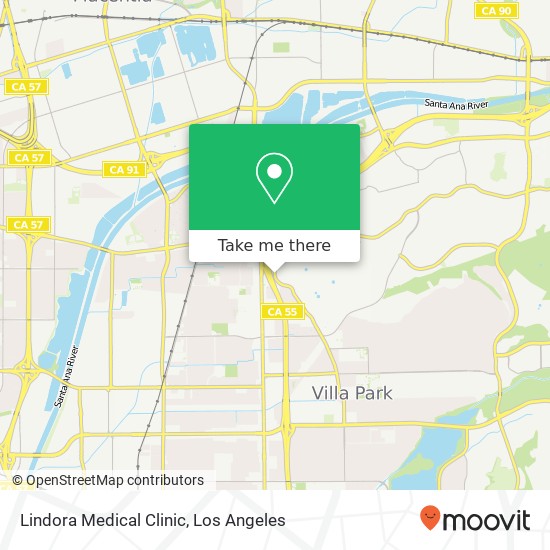 Lindora Medical Clinic map