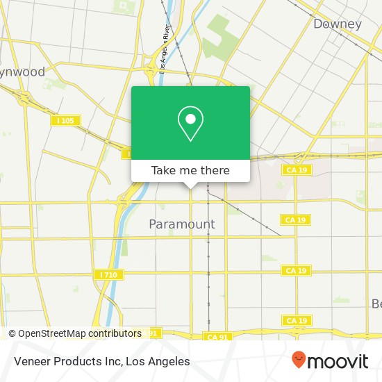 Veneer Products Inc map