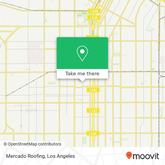 Mercado Roofing map