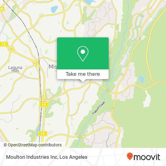 Moulton Industries Inc map