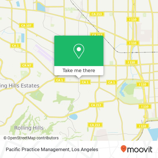 Mapa de Pacific Practice Management