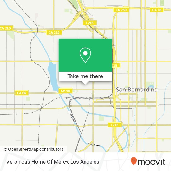 Veronica's Home Of Mercy map