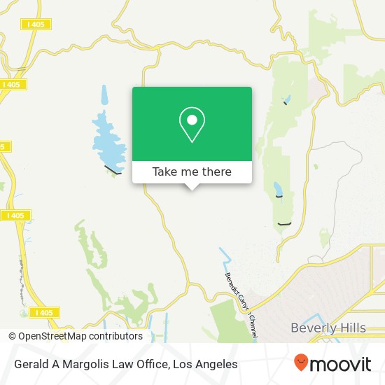 Gerald A Margolis Law Office map