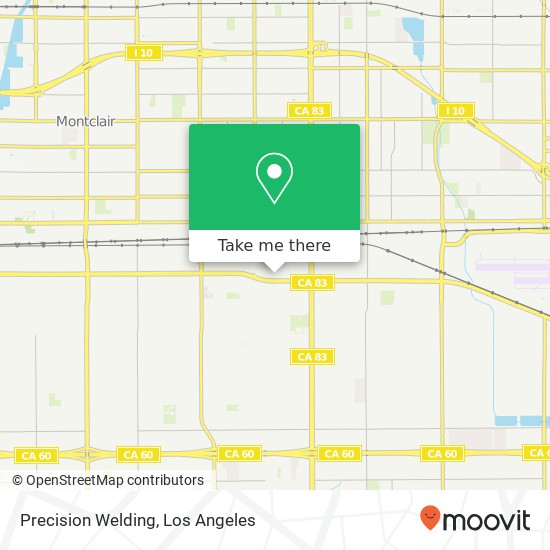 Mapa de Precision Welding