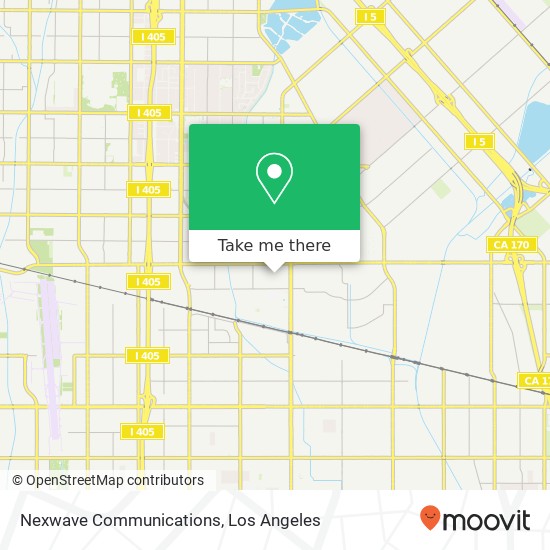 Mapa de Nexwave Communications