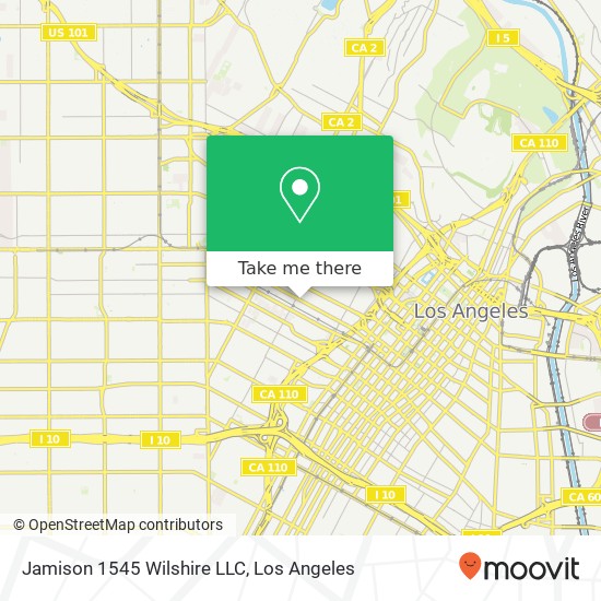 Jamison 1545 Wilshire LLC map