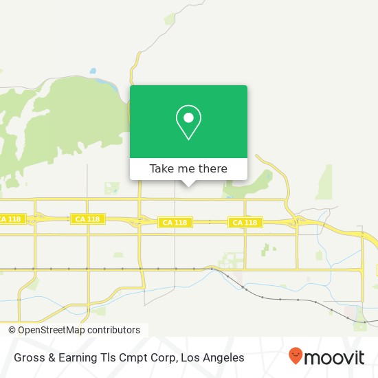 Gross & Earning Tls Cmpt Corp map