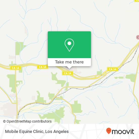 Mapa de Mobile Equine Clinic
