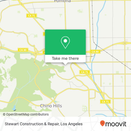 Mapa de Stewart Construction & Repair