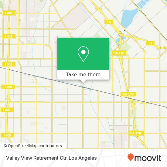 Valley View Retirement Ctr map