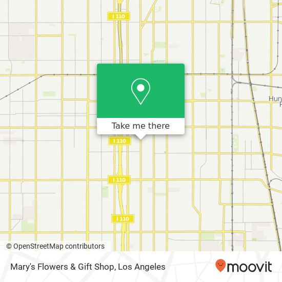 Mary's Flowers & Gift Shop map