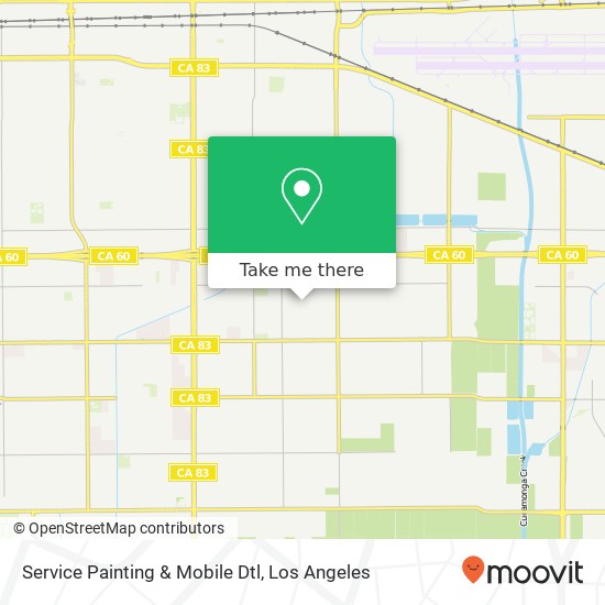 Mapa de Service Painting & Mobile Dtl