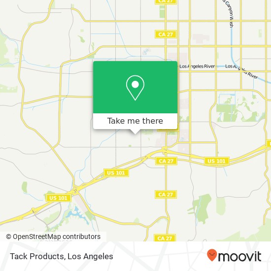 Mapa de Tack Products
