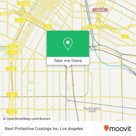 Mapa de Best Protective Coatings Inc