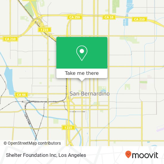 Mapa de Shelter Foundation Inc