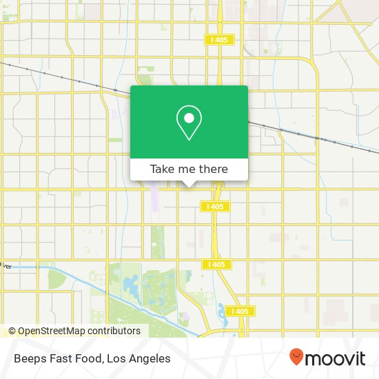 Mapa de Beeps Fast Food