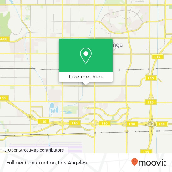 Fullmer Construction map