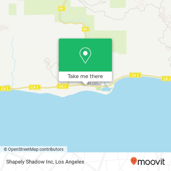 Shapely Shadow Inc map