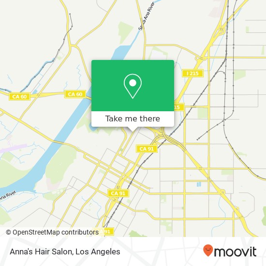 Anna's Hair Salon map