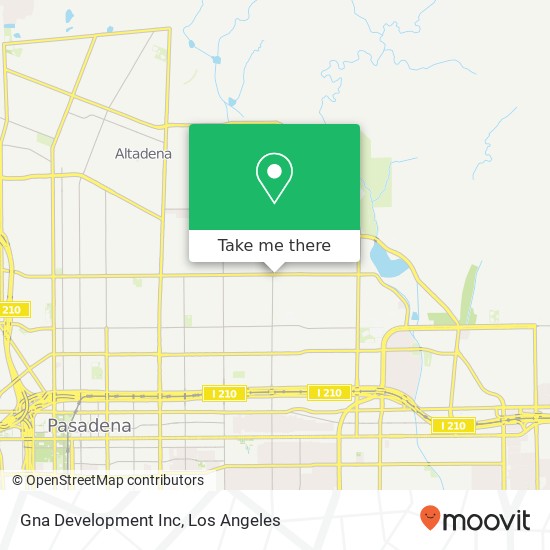 Gna Development Inc map