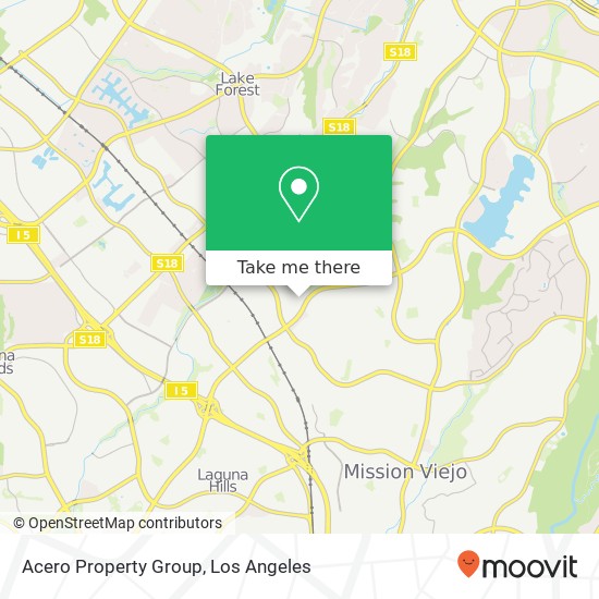 Acero Property Group map