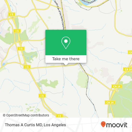 Mapa de Thomas A Curtis MD