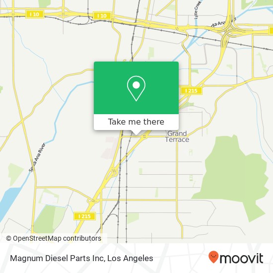 Magnum Diesel Parts Inc map