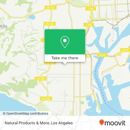 Mapa de Natural Products & More