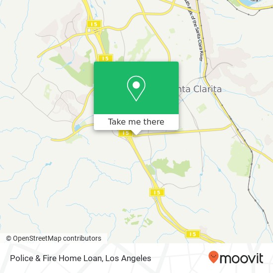 Mapa de Police & Fire Home Loan