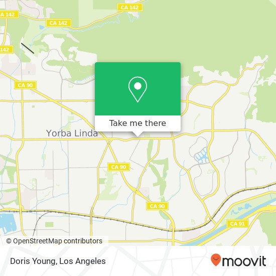 Doris Young map