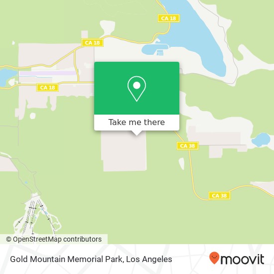 Mapa de Gold Mountain Memorial Park