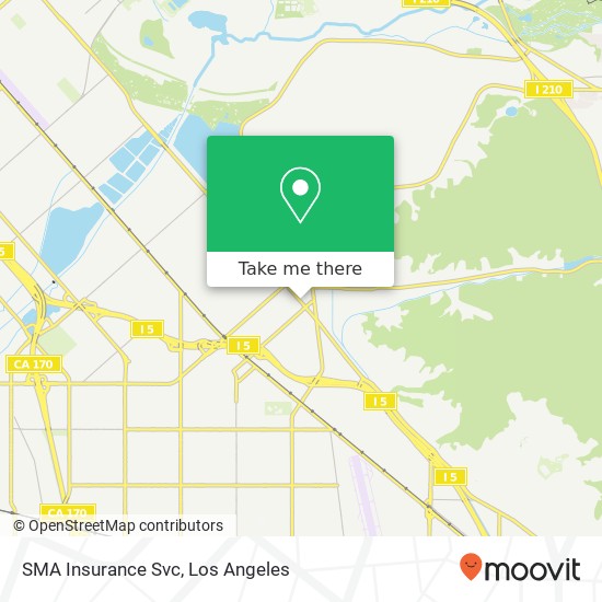 SMA Insurance Svc map