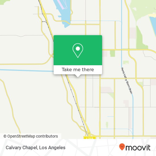 Calvary Chapel map