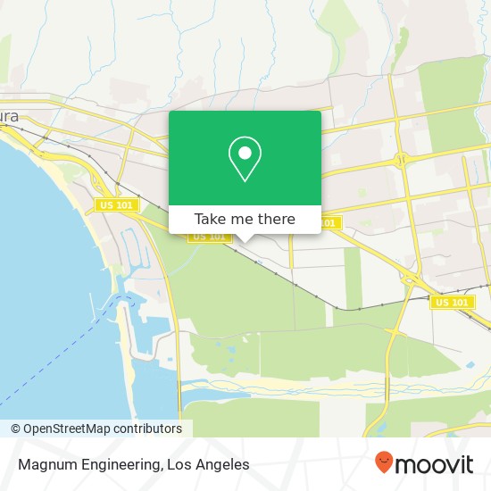 Magnum Engineering map