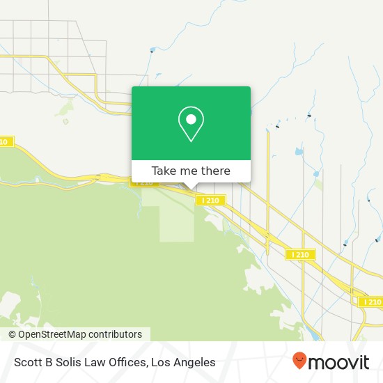 Scott B Solis Law Offices map