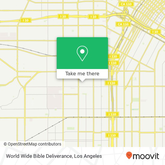 Mapa de World Wide Bible Deliverance