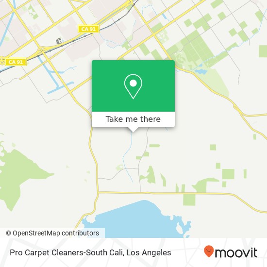 Mapa de Pro Carpet Cleaners-South Cali