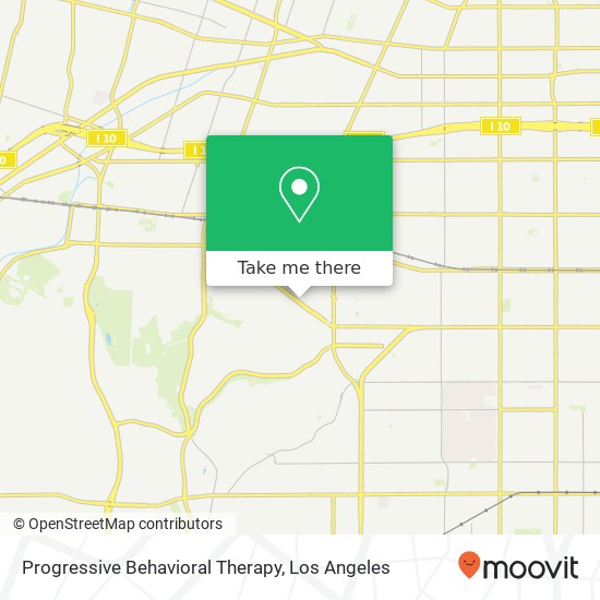 Progressive Behavioral Therapy map