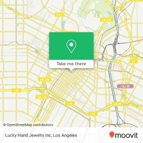 Lucky Hand Jewelry Inc map